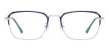 Metal Oval Eyeglasses