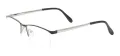 Rectangular Half Rim Glasses