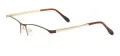 Rectangular Half Rim Glasses
