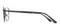 Cat Eye Metal Full Rim Eyewear