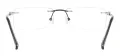 Metal Rimless Glasses Frame