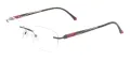 Oval Rimless Metal Glasses Frame