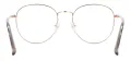 Oval Metal Full Rim Eyewear