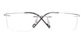 Metal Rimless Glasses Frame