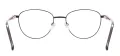 Metal Oval Glasses Frame With Spring Hinge