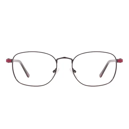 Metal Oval Glasses Frame With Spring Hinge
