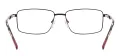 Metal Rectangular Glases Frame With Spring Hinge