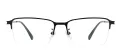 Half Rim Rectangular Glasses Frame