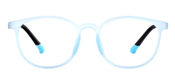 TR90 Round Spectacle Frame - Blue