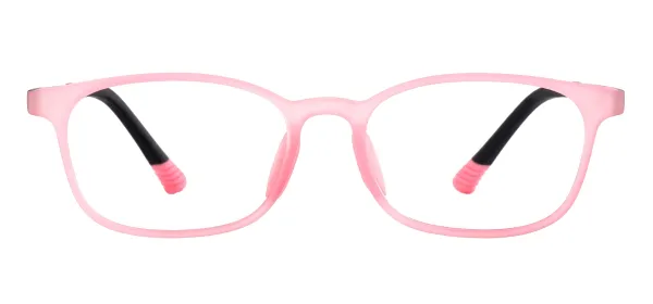 TR90 Lightweight Eyeglasses - Black_Pink