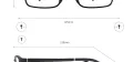 TR90 Rectangular Eyeglass Frame