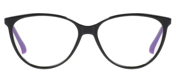 Cat Eye Women Glasses - Black