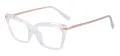 Transparent Cat Eye Glasses