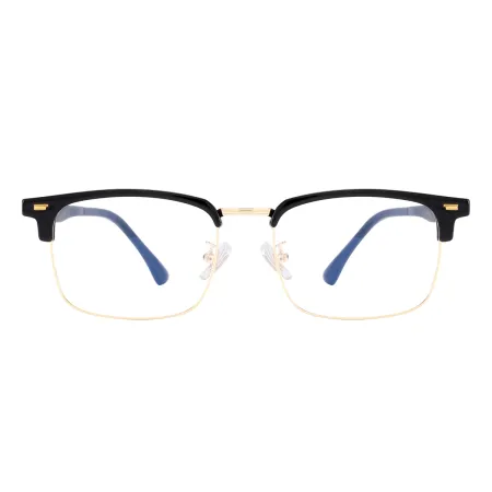 Rectangular Browline Eyeglasses