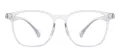 Square Clear Eyeglasses