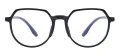 Geometric Clear Spectacles