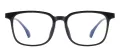 Clear Rectangular Eyeglasses