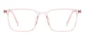 Transparent Rectangular Glasses