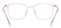 Square Clear Spectacles