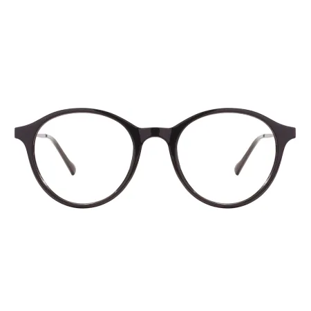 TR Oval Glasses Frame With Spring Hinge