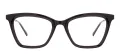 TR Cat Eye Glasses Frames With Spring Hinge