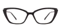 TR Cat Eye Glasses Frames With Spring Hinge