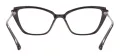 TR Cat Eye Glasses Frames With Spring Hinge