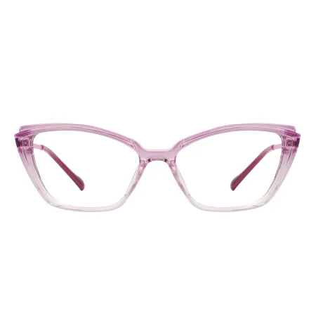 TR Cat Eye Glasses Frames With Spring Hinge