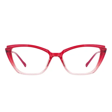 TR Cat Eye Glasses Frames With Spring Hinge