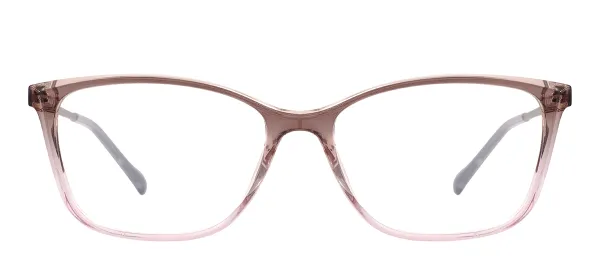 TR Square Glasses Frames With Spring Hinge - Gray