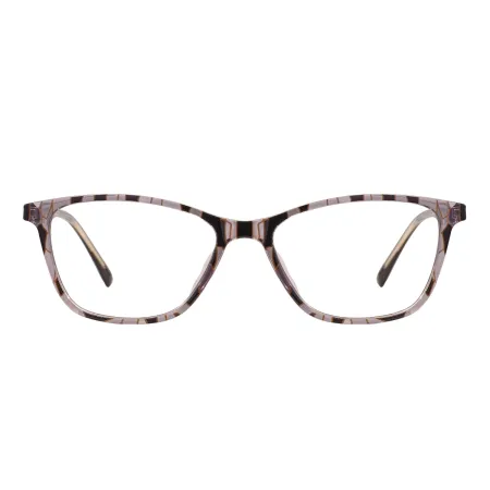 TR Rectangular Glasses Frame With Spring Hinge