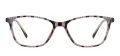 TR Rectangular Glasses Frame With Spring Hinge
