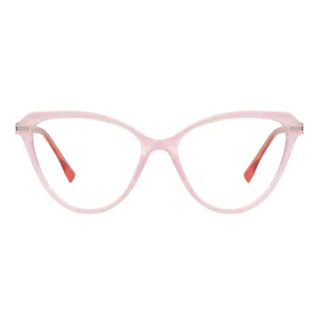 Large Cat Eye Glasses Frames With Spring Hinge