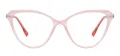 Large Cat Eye Glasses Frames With Spring Hinge