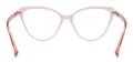Large Cat Eye Glasses Frames With Spring Hinge