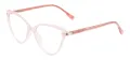 Large Cat Eye Glasses Frames With Spring Hinge