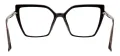 Large Cat Eye Glasses Frame With Spring Hinge