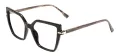 Large Cat Eye Glasses Frame With Spring Hinge