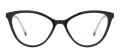 Cat Eye Glasses Frame With Spring Hinge