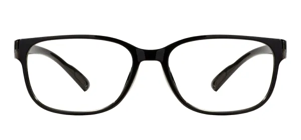 Rectangle TR90 Full Rim Glasses Frames - Black