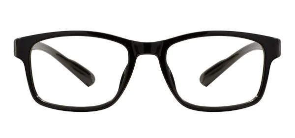 TR90 Full Rim Glasses Frames - Black