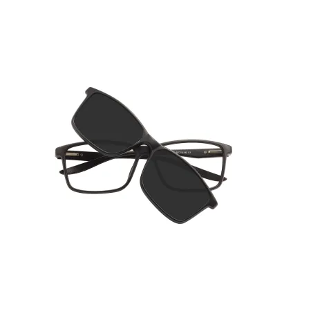 Rectangular Clip-On Sunglasses