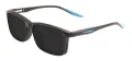 Rectangular Clip-On Sunglasses