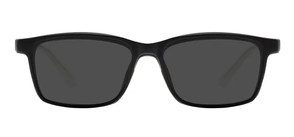 TR90 Flexible Rectangular Glasses Frame - Black Green