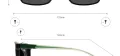 TR90 Flexible Rectangular Glasses Frame