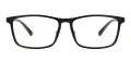 Rectangular Large Fashion Glasses Frames