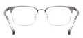 Rectangular Vintage Eyeglasses Fashion TR90 Lightweight Eyeglasses