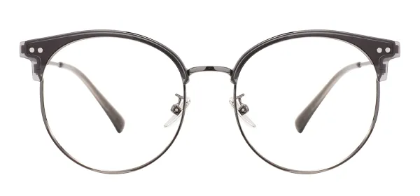 Round Eyeglasses - Gray