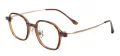 Small Oval Full Rim Eyeglasses