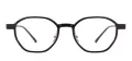 Geometric Full Rim Glasses Frame
